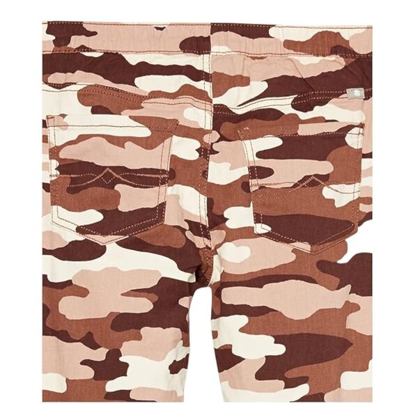 Lucky Brand Girls Pull-on Stretch‎ Jegging Pants In Brown Camo - Size M 8/10Y - Picture 4 of 9